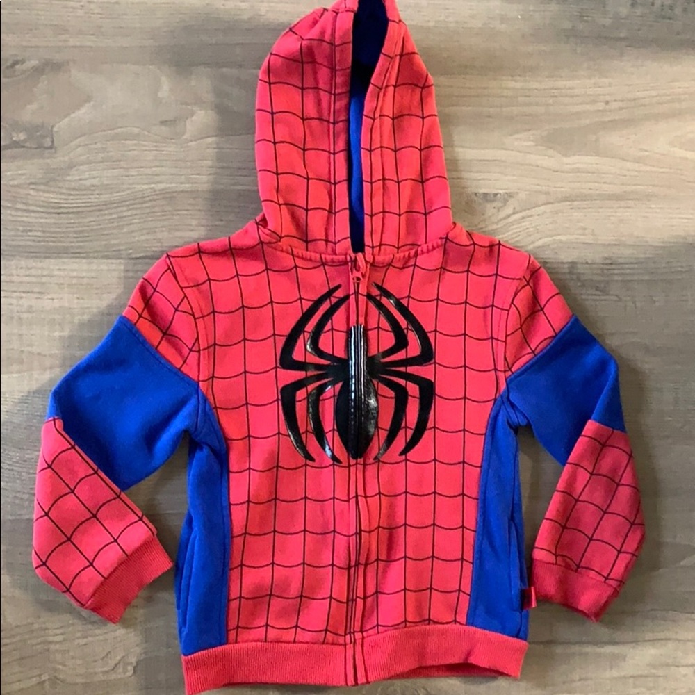 spider man boys hoodie